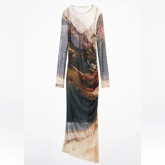 ZARA TULLE DRESS - Picture 3 of 6